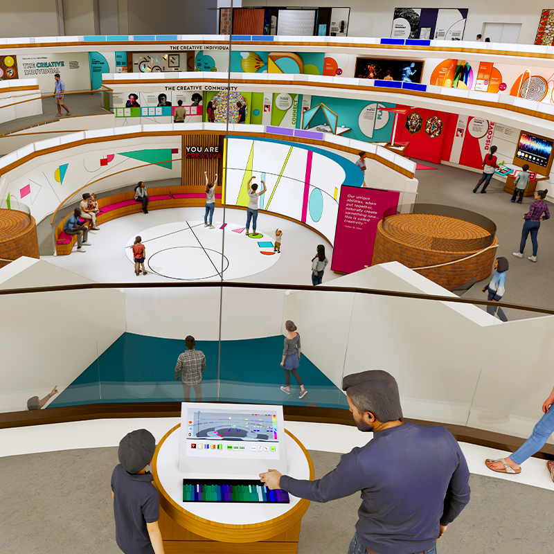 Hall of Ideas Museum rendering