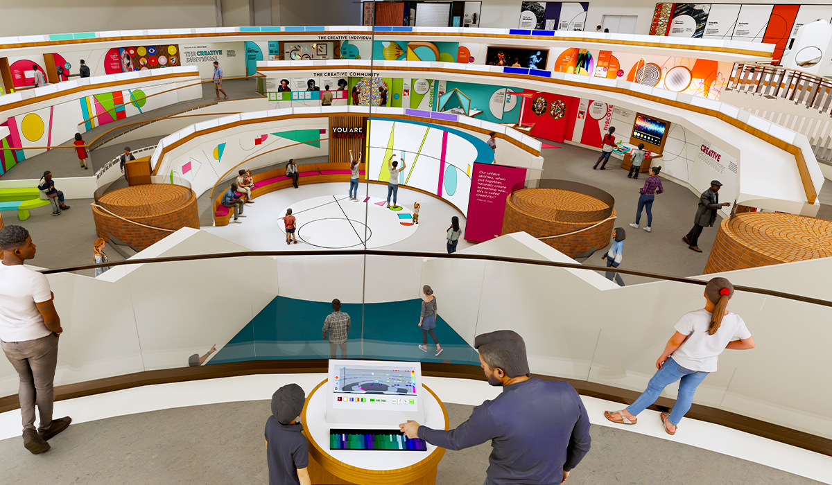 Hall of Ideas Rendering