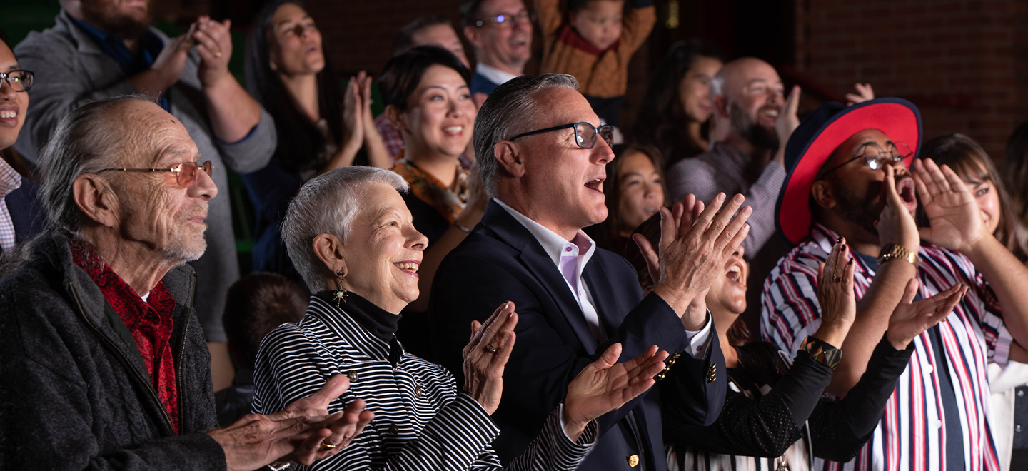 Midland Center Audience Cheering